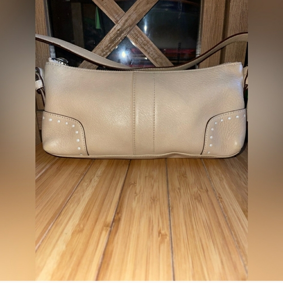 Coach Hamilton Pebbled Leather Small Shoulder Bag y2k bag coach - Picture 2 of 4